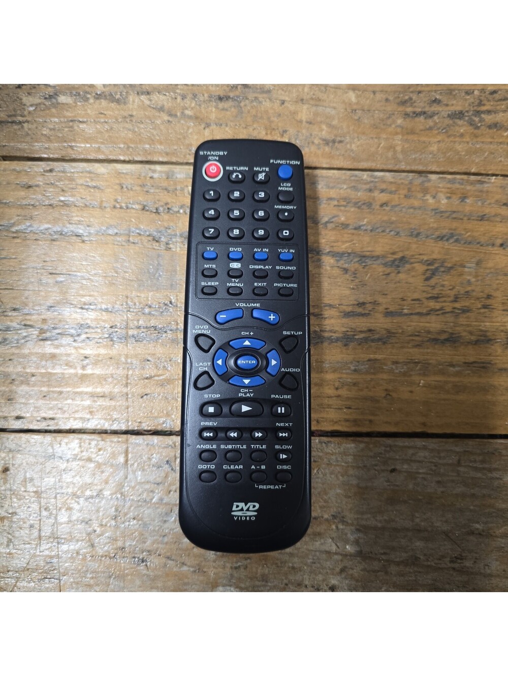 Remote TV/DVD V7 VC1907 Genuine OEM Original Combo Combination